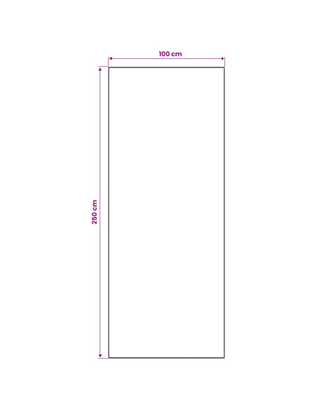 Runner Tappeto ORIZ 1150 gsm Grigio e Nero