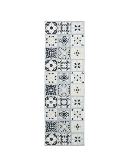 Runner Tappeto ORIZ 1150 gsm Grigio e Nero