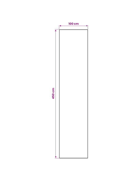 Runner Tappeto ORIZ 1150 gsm Grigio e Nero