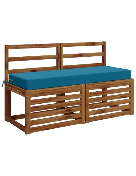 Cuscino per la seduta SOEST 100% Poliestere Azzurro