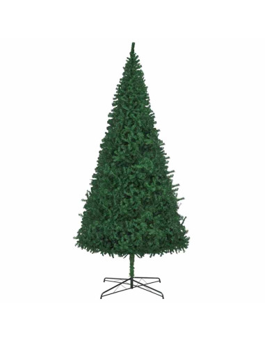 Albero di Natale con luci a corde decorative Verde 400 cm PVC
