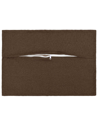 Cuscino con cuscino HOUTEN 2 pz Marrone Lino