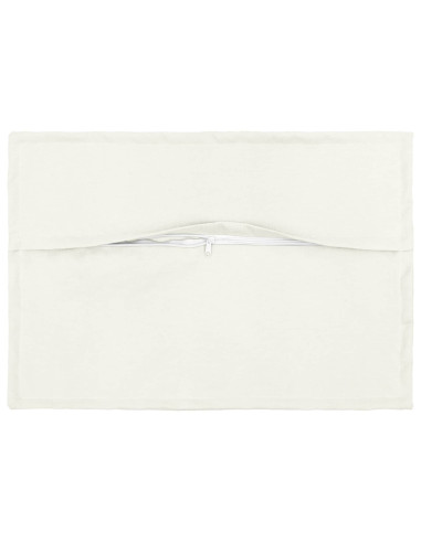 Cuscino con cuscino HOUTEN 6 pz Bianco Lino