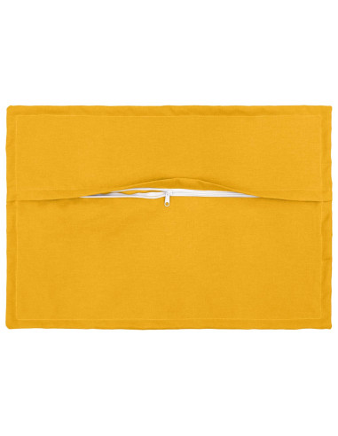 Cuscino con cuscino HOUTEN 2 pz Giallo Chiaro Lino