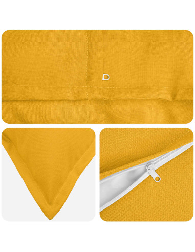 Cuscino con cuscino HOUTEN 2 pz Giallo Chiaro Lino