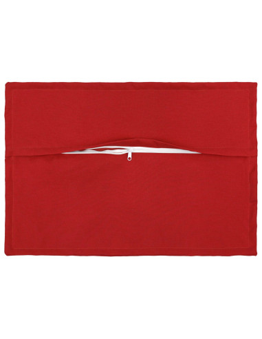 Cuscino con cuscino HOUTEN 2 pz Rosso Lino