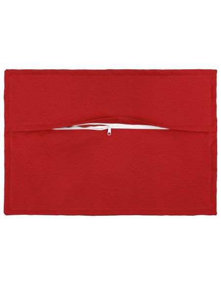 Cuscino con cuscino HOUTEN 2 pz Rosso Lino