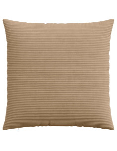 Federa 6 pcs HEERLEN Marrone 70 x 70 cm corduroy 2