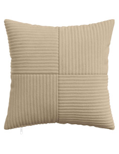 Federa 6 pcs ALMELO Tortora 30 x 30 cm corduroy 2