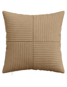 Federa 2 pcs ALMELO Marrone 35 x 35 cm corduroy 2