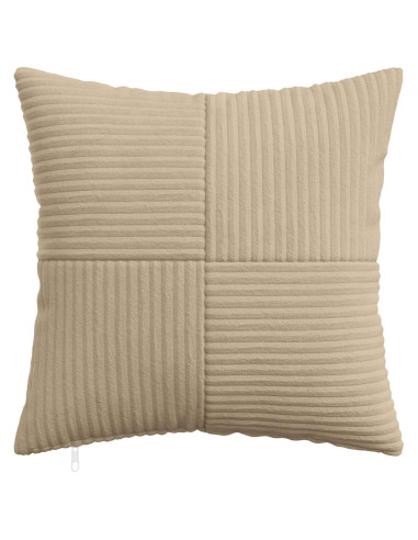 Federa 6 pcs ALMELO Tortora 35 x 35 cm corduroy