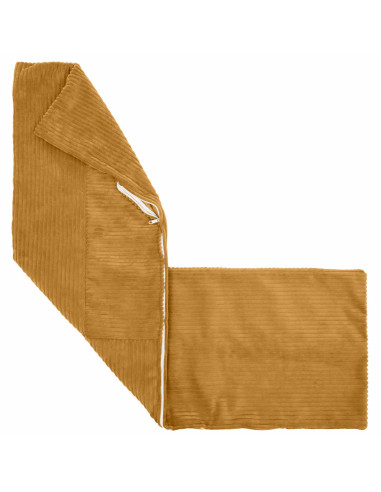 Federa 2 pcs ALMELO Giallo 40 x 145 cm corduroy