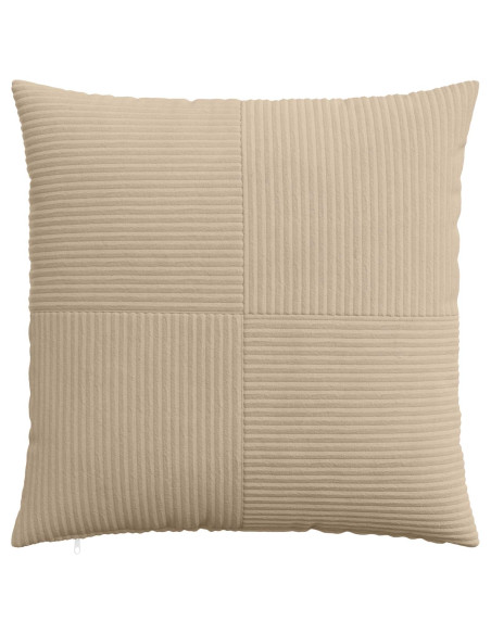 Federa 2 pcs ALMELO Tortora 70 x 70 cm corduroy