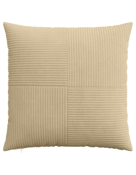 Federa 2 pcs ALMELO Grigio Verde 80 x 80 cm corduroy