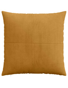 Federa 6 pcs ALMELO Giallo 80 x 80 cm corduroy 2