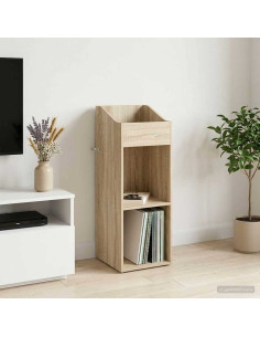 Mobile porta vinili Rovere Sonoma 36 x 36 x 95,5 cm