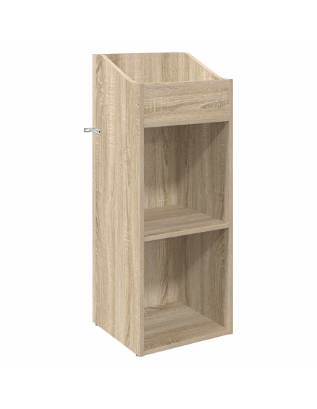 Mobile porta vinili Rovere Sonoma 36 x 36 x 95,5 cm