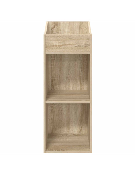 Mobile porta vinili Rovere Sonoma 36 x 36 x 95,5 cm