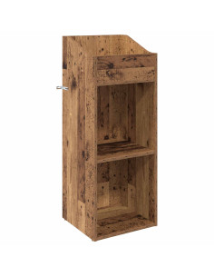 Mobile porta vinili Legno di quercia 36 x 36 x 95,5 cm 2