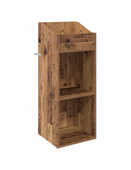 Mobile porta vinili Legno di quercia 36 x 36 x 95,5 cm