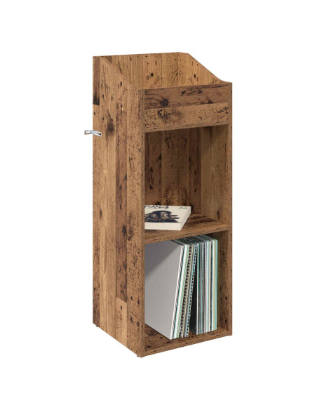 Mobile porta vinili Legno di quercia 36 x 36 x 95,5 cm
