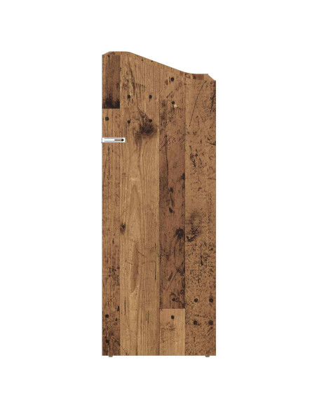 Mobile porta vinili Legno di quercia 36 x 36 x 95,5 cm