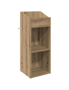 Mobile porta vinili Rovere Artigianale 36 x 36 x 95,5 cm 2