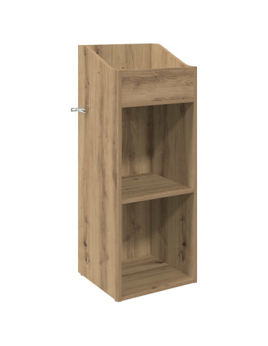 Mobile porta vinili Rovere Artigianale 36 x 36 x 95,5 cm