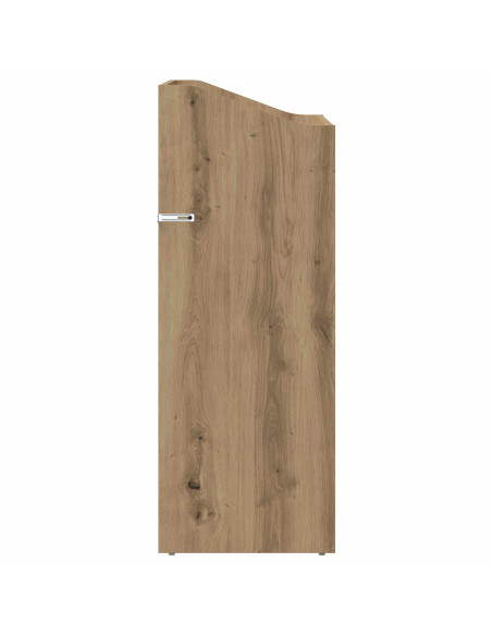 Mobile porta vinili Rovere Artigianale 36 x 36 x 95,5 cm