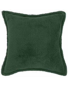 Federa 2 pcs HOUTEN Verde Scuro 40 x 40 cm Bouclé 2