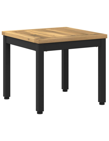 Tavolino da salotto Bianco e Nero 40 x 40,5 x 36 cm