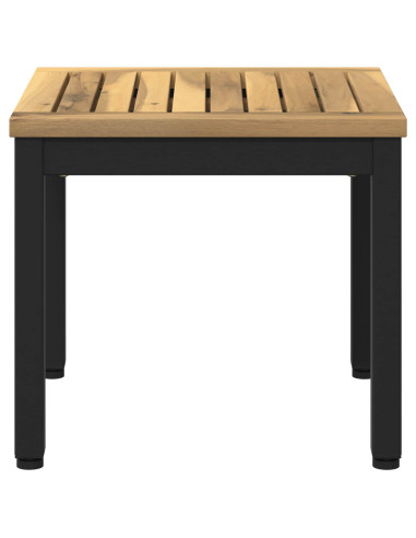 Tavolino da salotto Bianco e Nero 40 x 40,5 x 36 cm