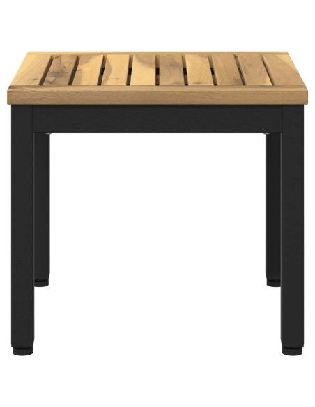Tavolino da salotto Bianco e Nero 40 x 40,5 x 36 cm