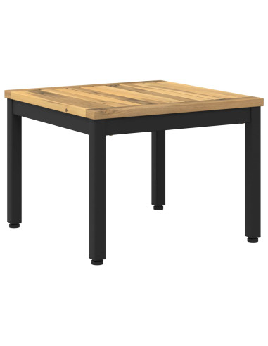 Tavolino da salotto Bianco e Nero 50 x 48,5 x 36 cm