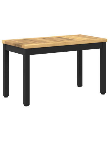Tavolino da salotto Bianco e Nero 60,5 x 30 x 36 cm