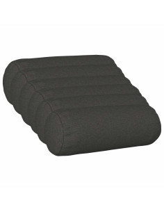 Federa 6 pz HEERLEN Grigio Scuro Ø 15 x 40 cm Tessuto