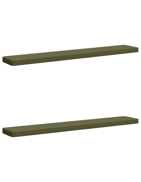 Cuscini per Panchina a 2 Pezzi VUGHT 2 pcs 100% Poliestere