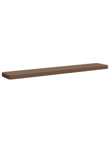 Cuscino per Panchina a 1 Pezzo VUGHT 100% Poliestere Tortora
