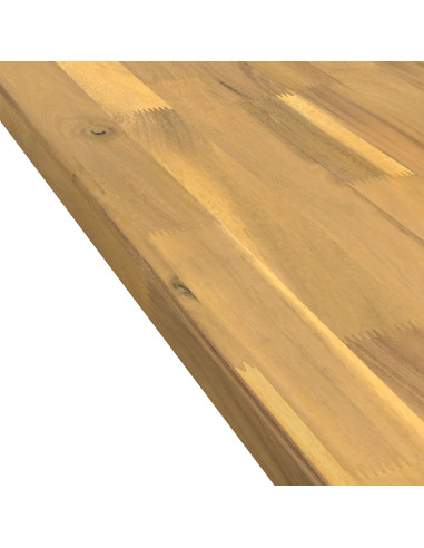 Piano del Tavolo Rettangolare 70 x 70 x 3,5 cm Quadrato Bianco