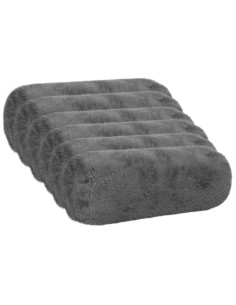 Federa 6 pz HEERLEN Grigio Scuro Ø 15 x 40 cm 2