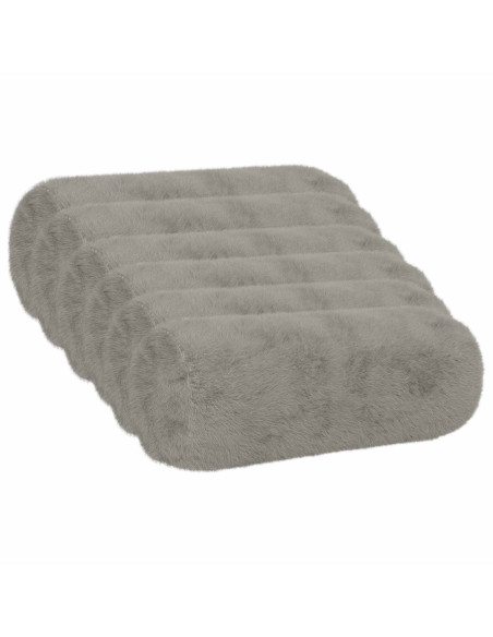 Federa 6 pz HEERLEN Grigio Chiaro Ø 15 x 40 cm