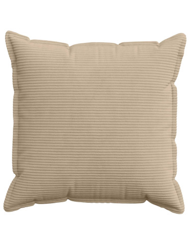 Federa 6 pz HOUTEN Tortora 80 x 80 cm corduroy