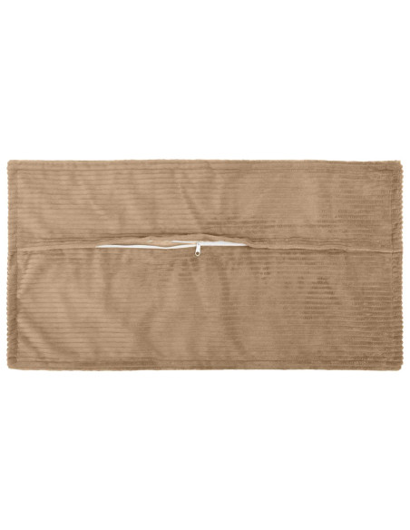 Federa 2 pz HOUTEN Marrone 40 x 70 cm corduroy
