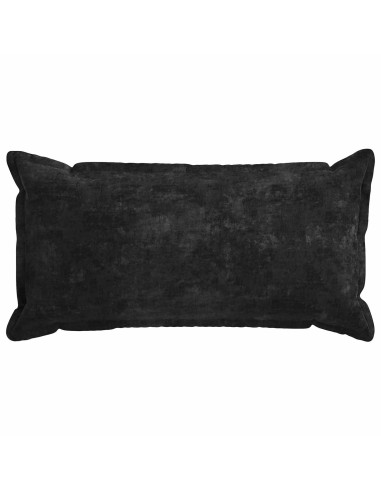 Federa 2 pz HOUTEN Antracite 40 x 70 cm Tessuto Chenille