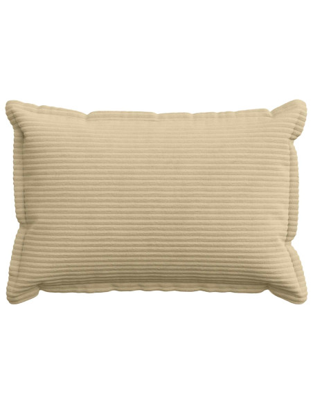Federa 2 pz HOUTEN Grigio Verde Chiaro 50 x 75 cm corduroy
