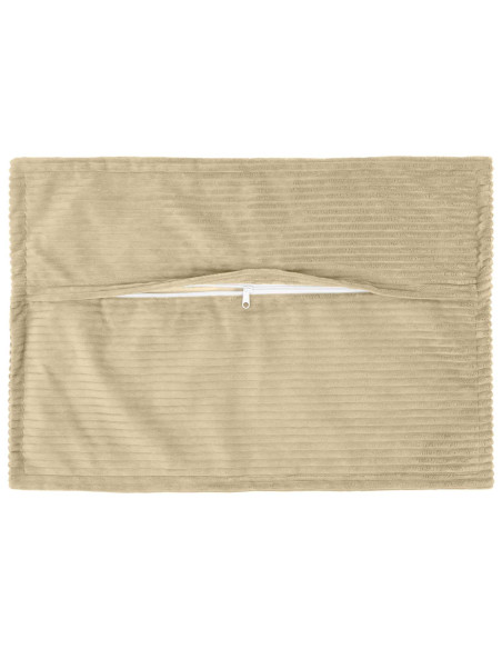 Federa 2 pz HOUTEN Grigio Verde Chiaro 50 x 70 cm corduroy