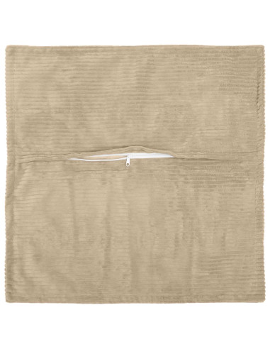 Federa 12 pz HOUTEN Tortora 40 x 40 cm corduroy