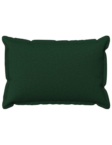 Federa 6 pcs HOUTEN Verde Scuro 40 x 60 cm Lino