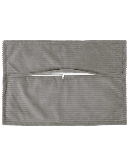 Federa 2 pz HOUTEN Grigio Chiaro 40 x 60 cm corduroy