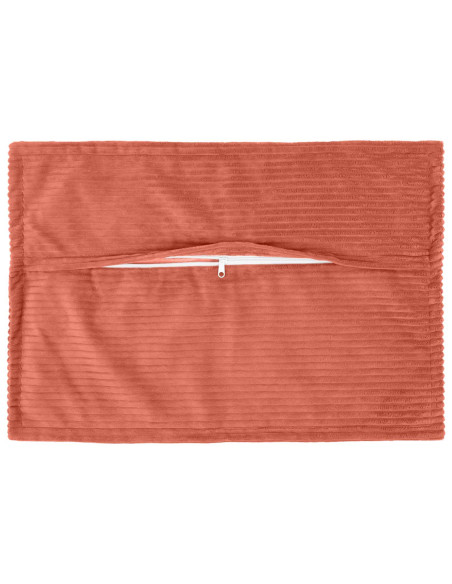 Federa 6 pz HOUTEN Rosso Arancio 30 x 50 cm corduroy